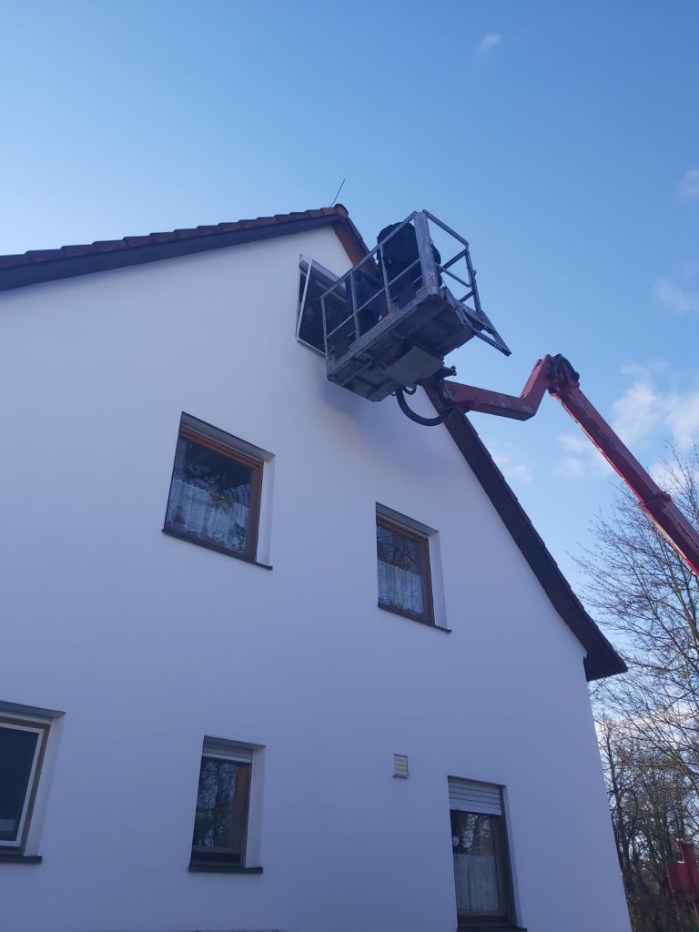 Fenster einbauen